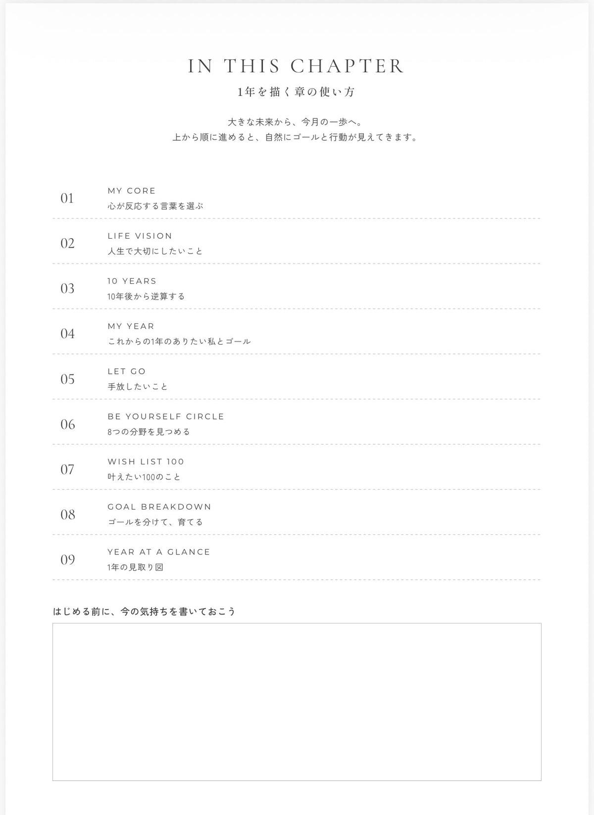 秋冬のわたし時間BOX