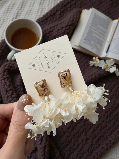 2way こめかざり Bloom Earrings