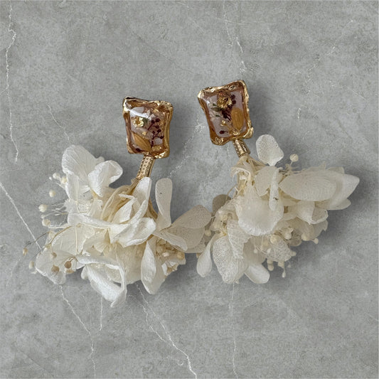 2way こめかざり Bloom Earrings